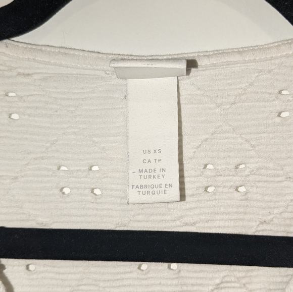 White Cotton Eyelet Top - Picture 6 of 6